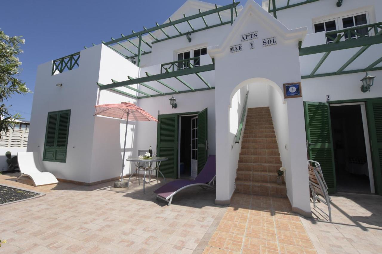 Marysol 1 Apartment With Terrace Close To The Sea Punta Mujeres Exteriör bild